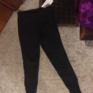 Tuff rider winter fleece lined knee patch breeches